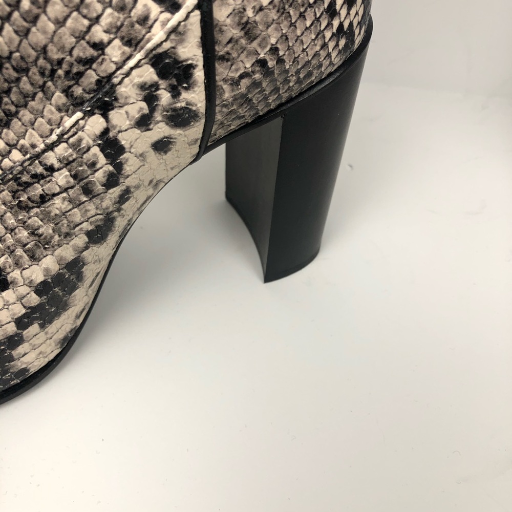 Rag & Bone Aslen Tall Snake Print Leather Boot - Picture 5 of 7